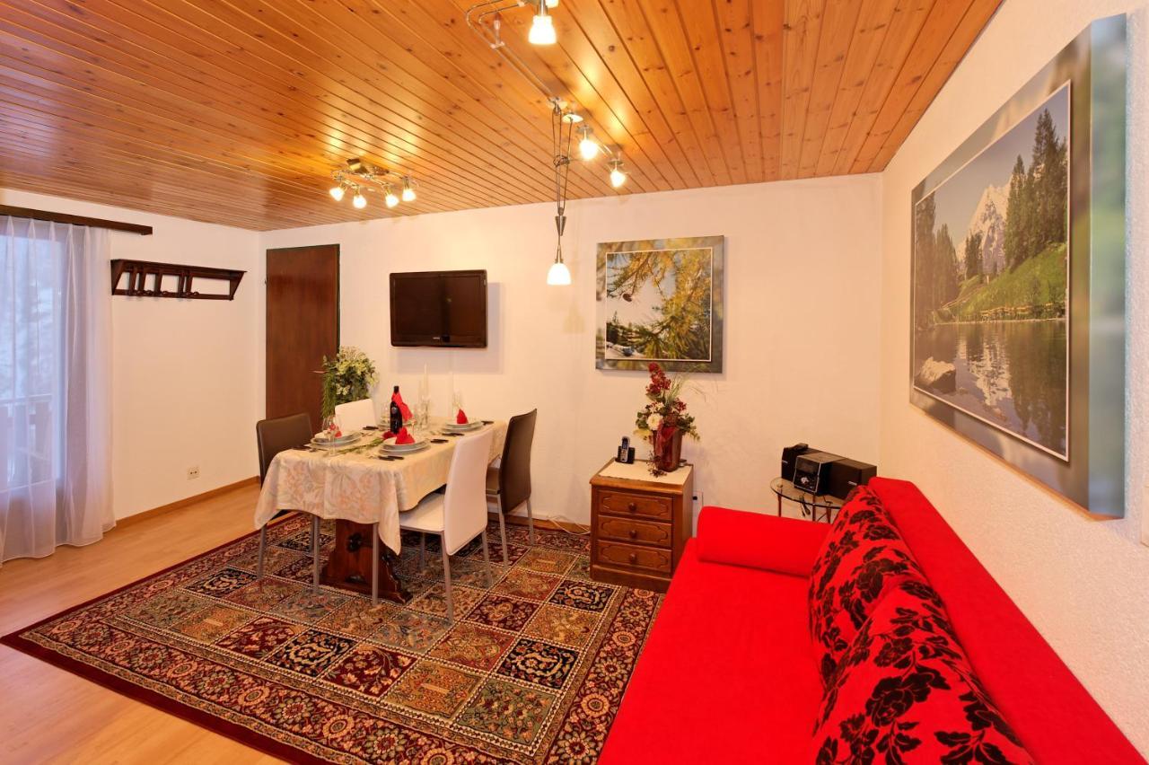 Apartmán Haus Waldheim Grächen Pokoj fotografie