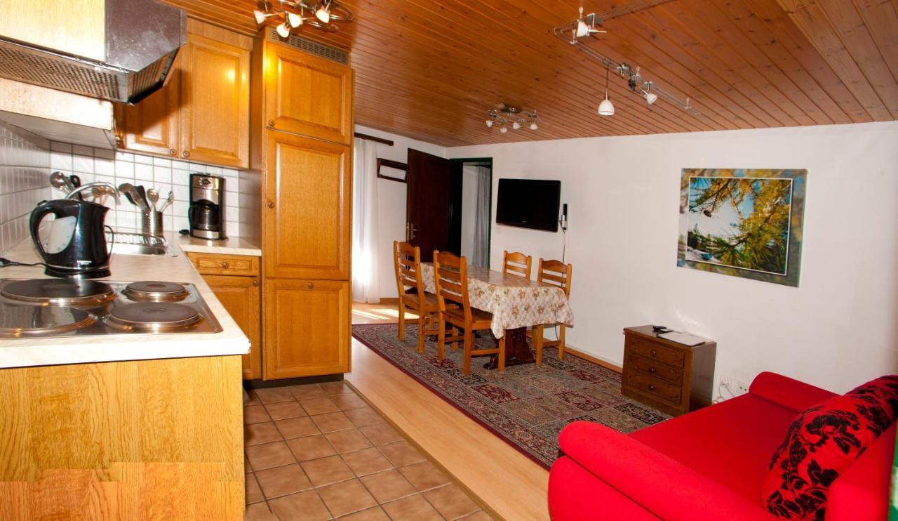 Apartmán Haus Waldheim Grächen Exteriér fotografie