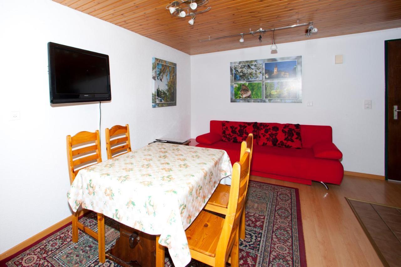 Apartmán Haus Waldheim Grächen Exteriér fotografie