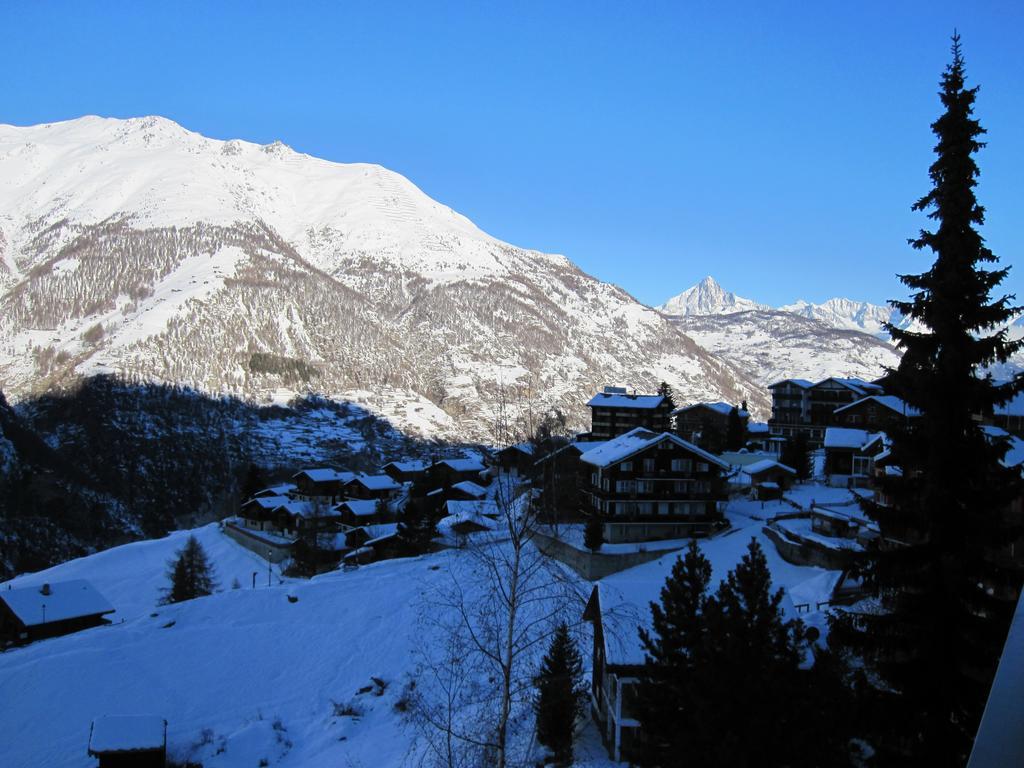 Apartmán Haus Waldheim Grächen Exteriér fotografie
