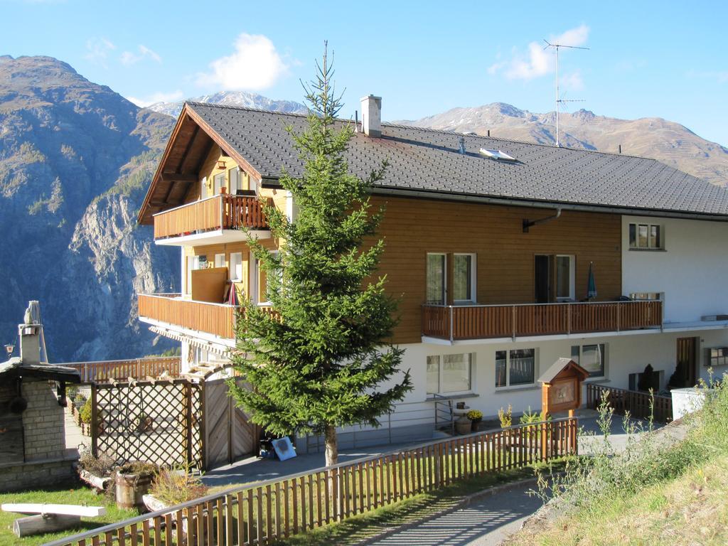 Apartmán Haus Waldheim Grächen Exteriér fotografie